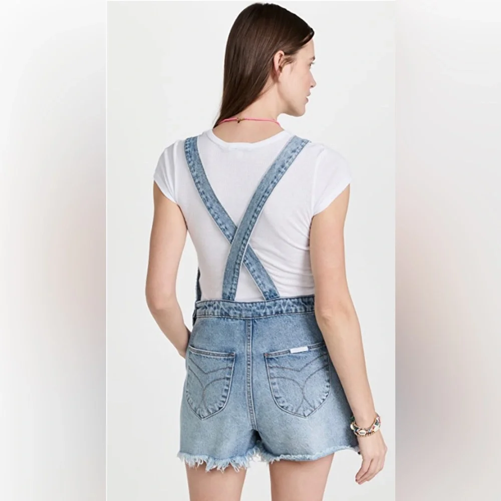 Rolla’s Denim Overall Shorts- Size 26